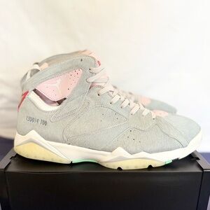 AUTHENTIC Jordan 7 Retro Neutral Grey Bugs Bunny size 14 CT8528-002 2020 USED